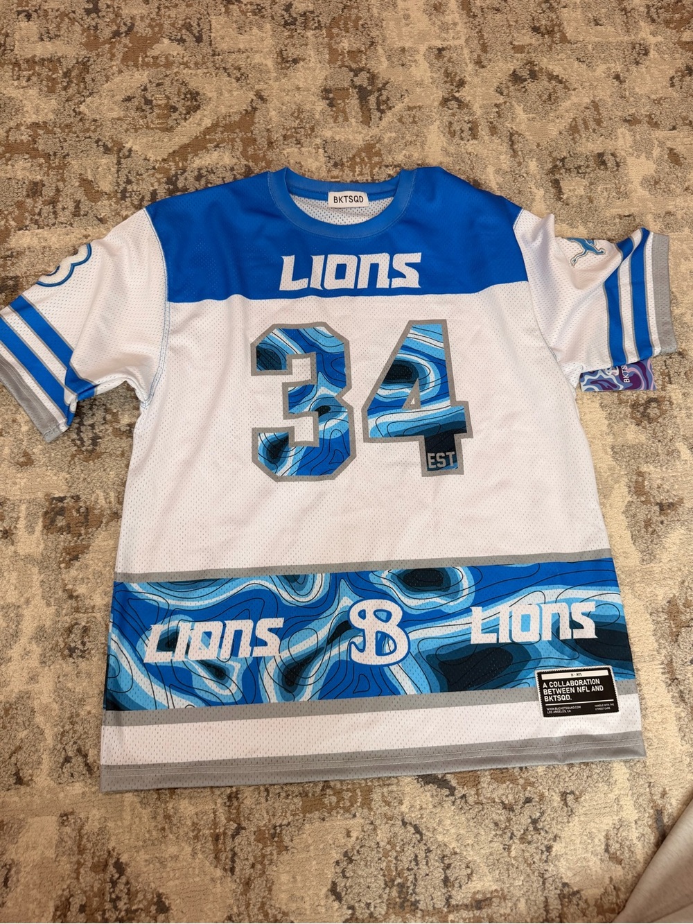 Detroit Lions jersey